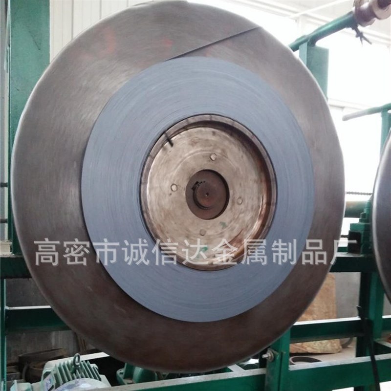 速发0.*2烤蓝打包带 加厚2mm镀锌打包带 工业铁皮烤蓝打包捆扎带