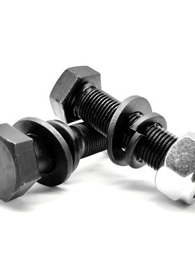 速发M24M2.M0*175x2牙10.级细牙外六角螺丝防松螺母垫片套*装50x6