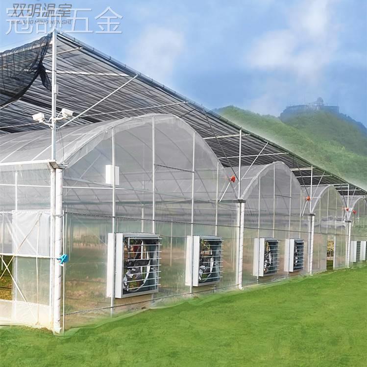 速发农业连钢连栋温室大管身棚骨架外遮蔬菜花卉养殖钢架棚全套支