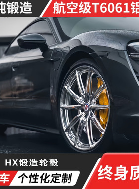HRE P104SC轻量化高载荷万吨锻造改装轮毂定制深凹齐边免费车摄