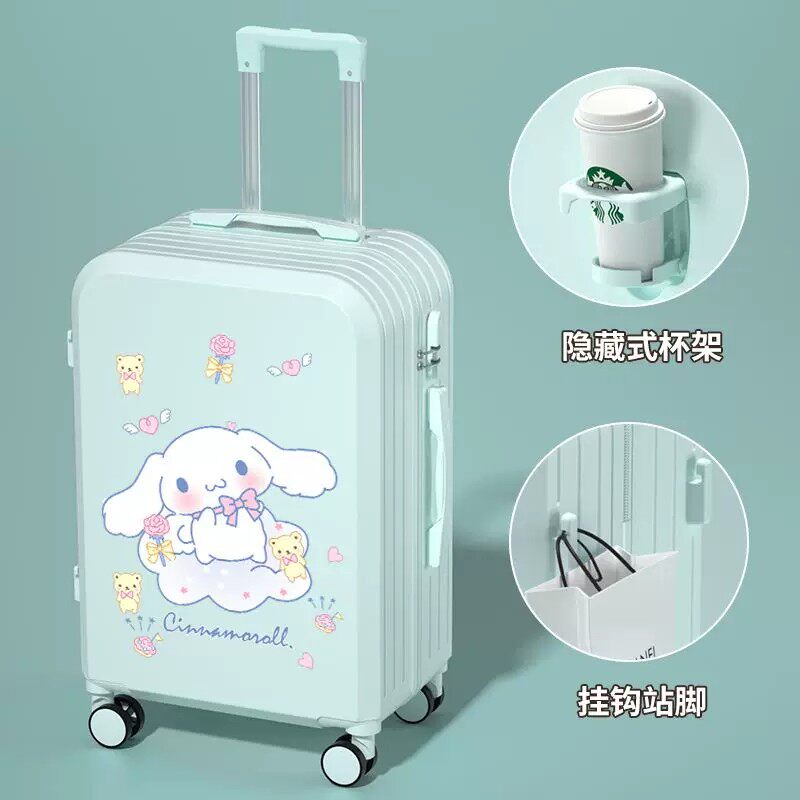 高颜值卡通大容量静音密码箱