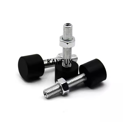 UNBH3 4 5-10 15 20 30 40黑色蓝色聚氨酯止动螺栓前端内六角孔型