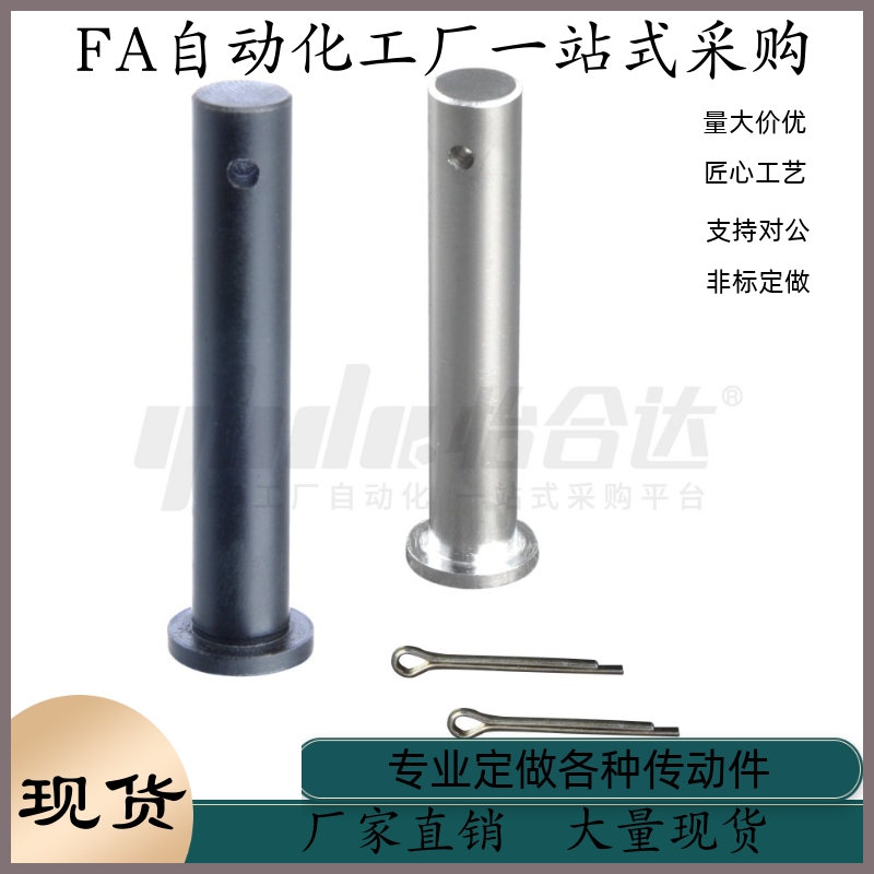 带肩铰链销MIB12-D2 D3 D4 D5 D6 D8 D10 12-L5 L10 L20 L50 L100