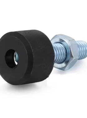 TDC41螺纹端内六角孔型聚氨酯缓冲螺丝 UNBH3 4 5挡块胶止动螺丝