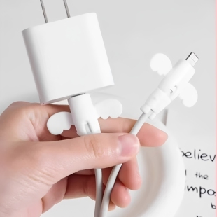 数据线保护套适用苹果18/华为/荣耀/vivo/小米/oppo充电线保护扣防断裂折断iPad平板手机线修复防猫咬咬线器