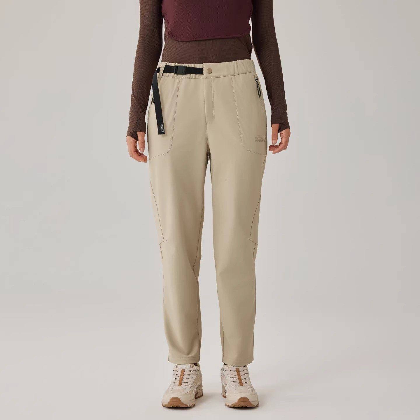 Skechers斯凯奇女士户外防风直筒裤轻盈透气休闲运动长裤P325W109,运动服/休闲服装,运动长裤,淘宝优惠券,粉丝福利购,淘宝优惠卷