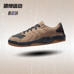 Nike耐克男鞋JORDAN SESSION复古棕黑色低帮板鞋运动鞋IB3731-200