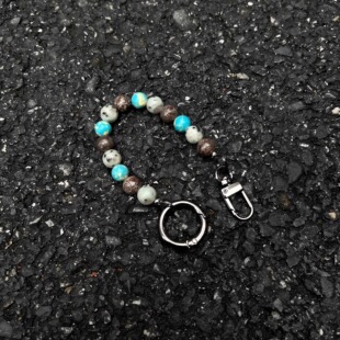 ANTRORSE 天然石牛仔裤裤链裤子挂链装饰西裤串珠配饰ins腰链挂饰