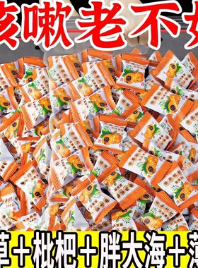 胖大海甘草枇杷膏胖大海罗汉果薄荷脑软糕 利喉护嗓老少祛痰食品