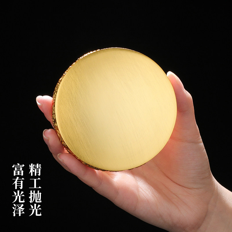 速发曼扎盘s镀金八瑞物半手工曼达盘修盘8c用供佛曼茶罗