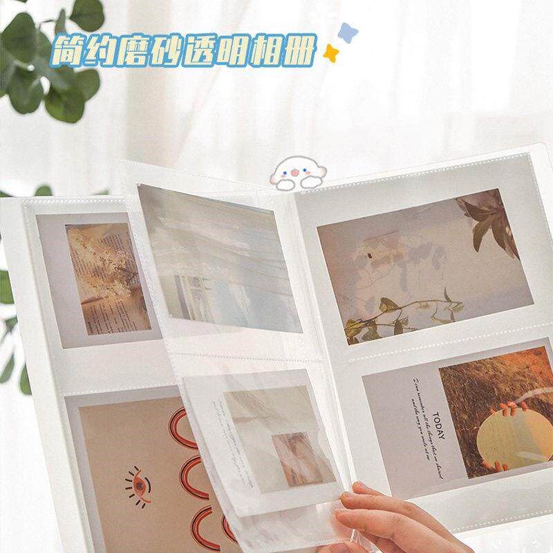 速发卡片收纳册明信片活页封面小卡九宫格照片卡册内页相本追星