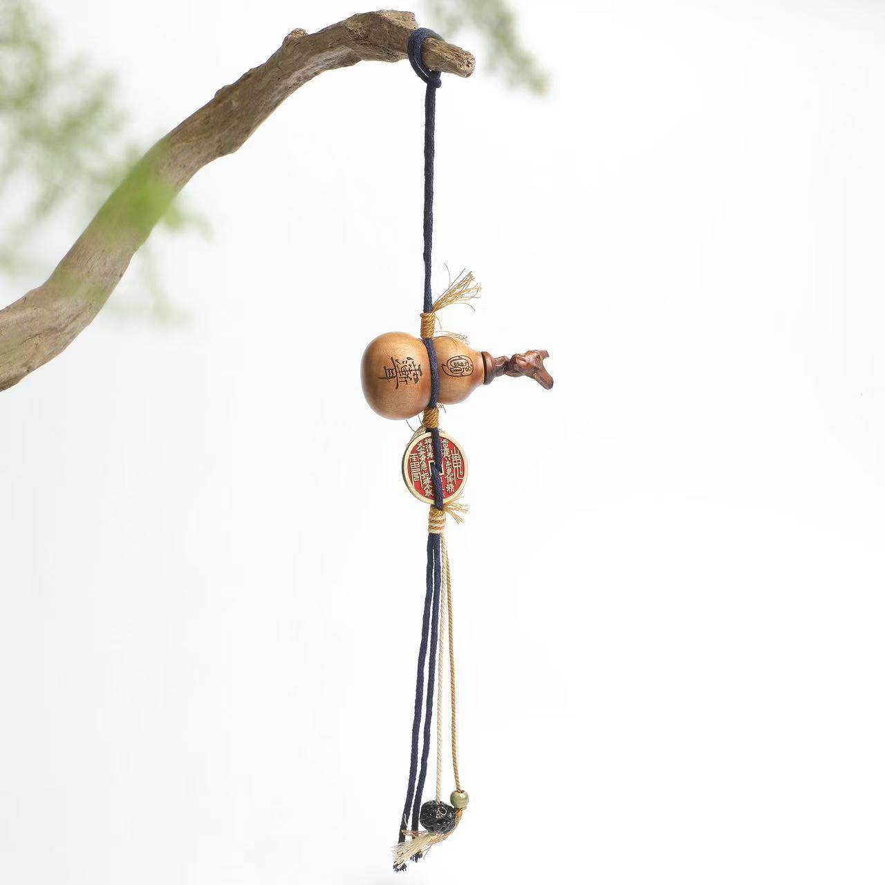 雷击枣木养剑葫芦山鬼花钱挂件办公室家居饰品汽车内饰中国风车挂,汽车用品/电子/清洗/改装,车挂,淘宝优惠券,粉丝福利购,淘宝优惠卷