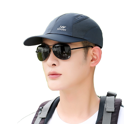 红佟棒球帽户外休闲男士夏速干