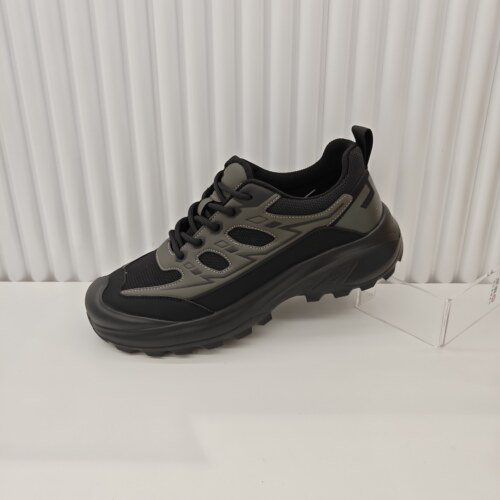 红蜻蜓工装鞋男秋冬新款AD71916001时尚休闲舒适厚底真皮男单鞋潮