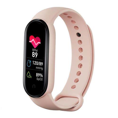 M6 스마트 팔찌 스포츠 단계 계산 컬러 화면은 음악 수신 전화 및 SMS 알림을 제어하여 개인 앨범 배경 화면을 변경합니다