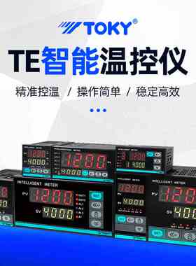 TOKY东崎RS845温控表TE9-DC10W TE6TE74-SC18 TE-RB10W温控器20MA