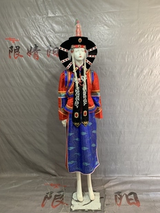 蒙古族礼服盛装蒙古盛装服装民族民间舞蹈服演出服旅拍走秀网红服