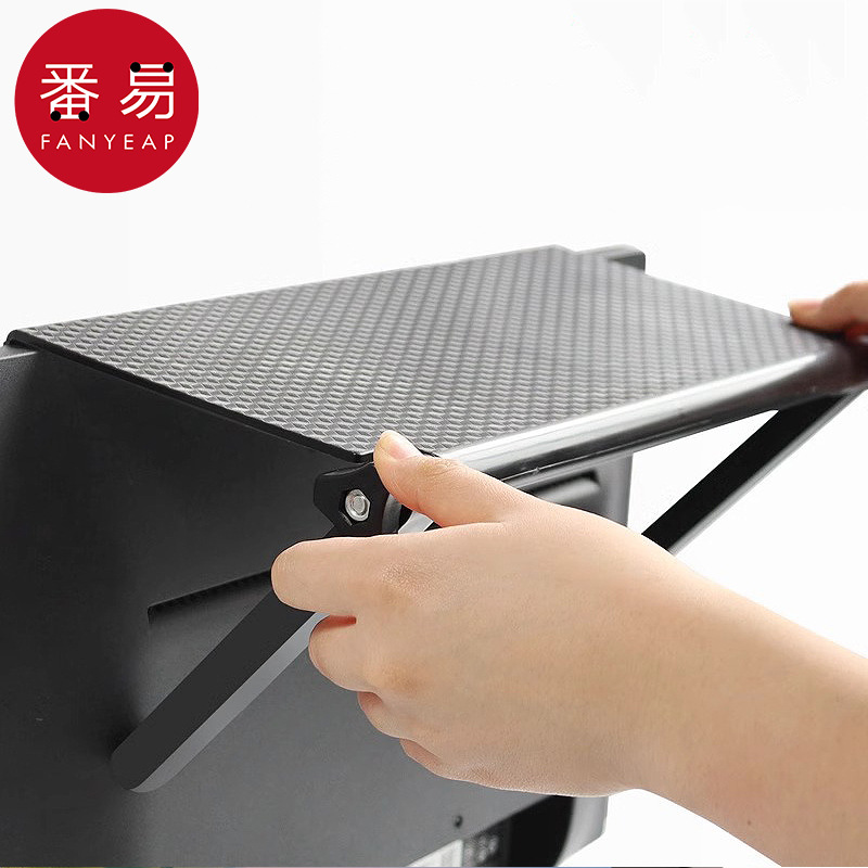 置物架/电视机AB1S242-显示器顶盒无线路由器托盘支架免打孔墙壁
