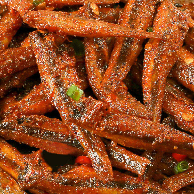 香辣小鱼仔零食湖南特产网红休闲