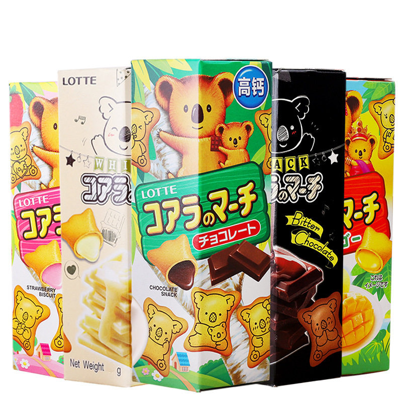 乐天泰国进口零食巧克力灌心夹心
