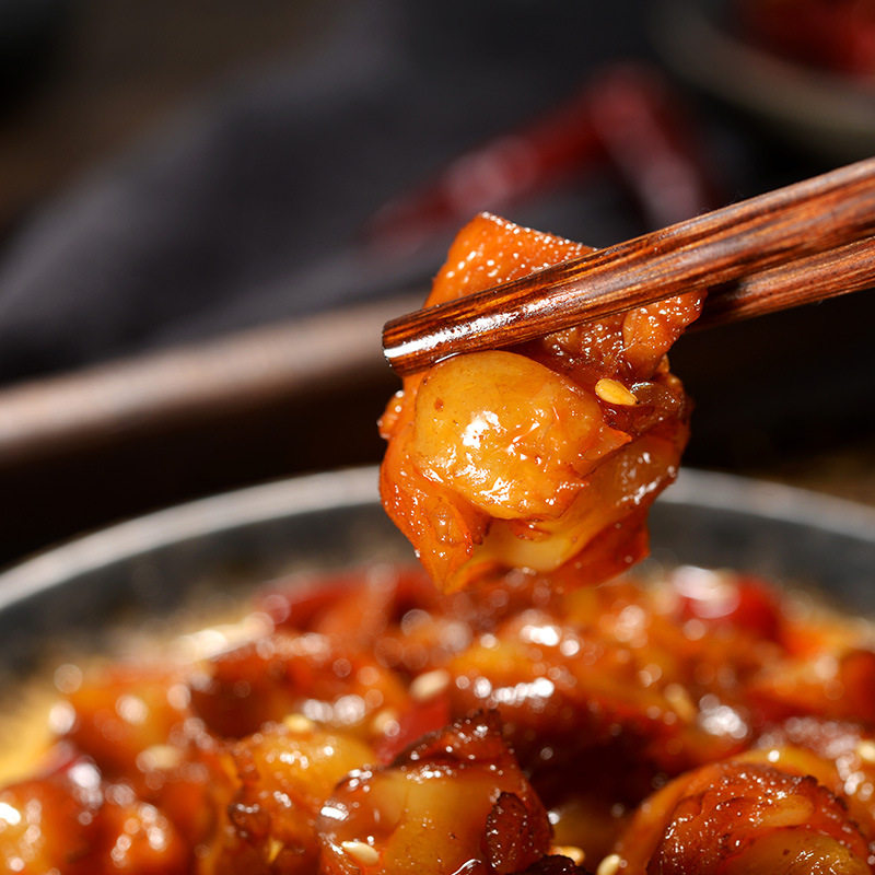 掌中宝麻辣鸡脆骨即食小吃办公