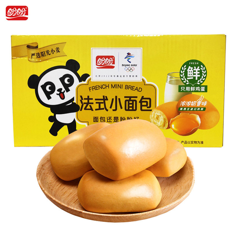 盼盼法式小面包1.5kg整箱奶香味