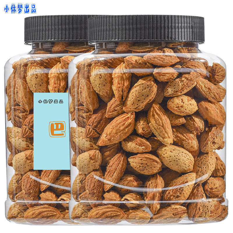 手剥巴旦木500g坚果薄壳新鲜