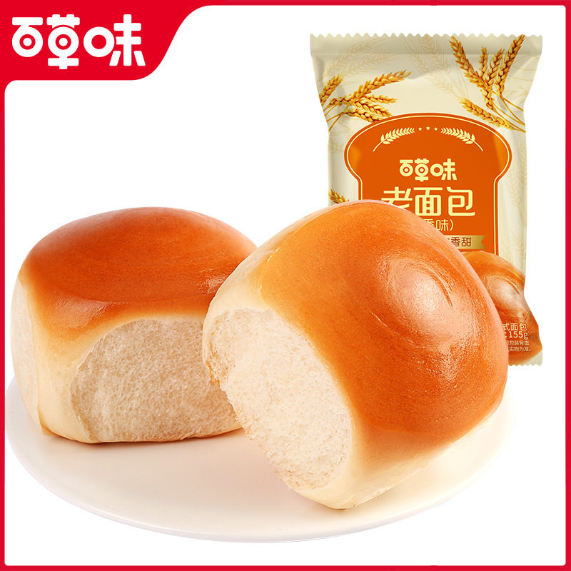 老面包百草味155g早餐点心蛋糕