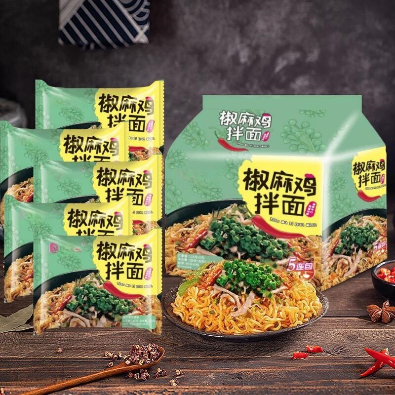 同碗面椒麻鸡拌面116g*5/10