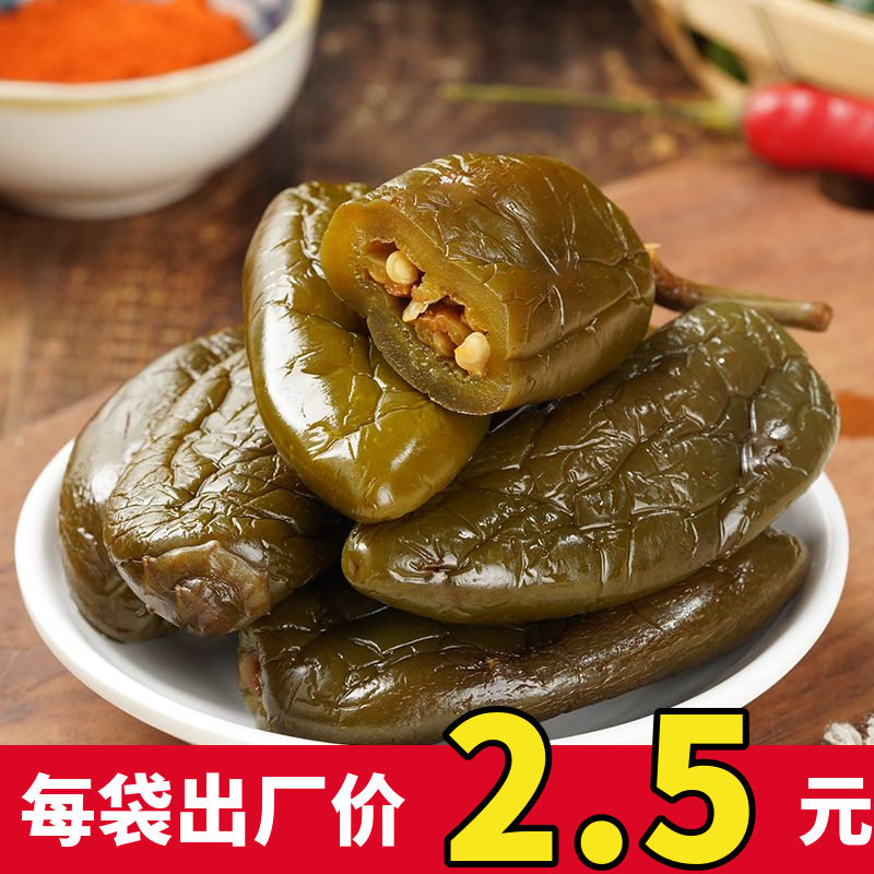 酱腌辣椒延边朝鲜族泡菜酱菜超辣