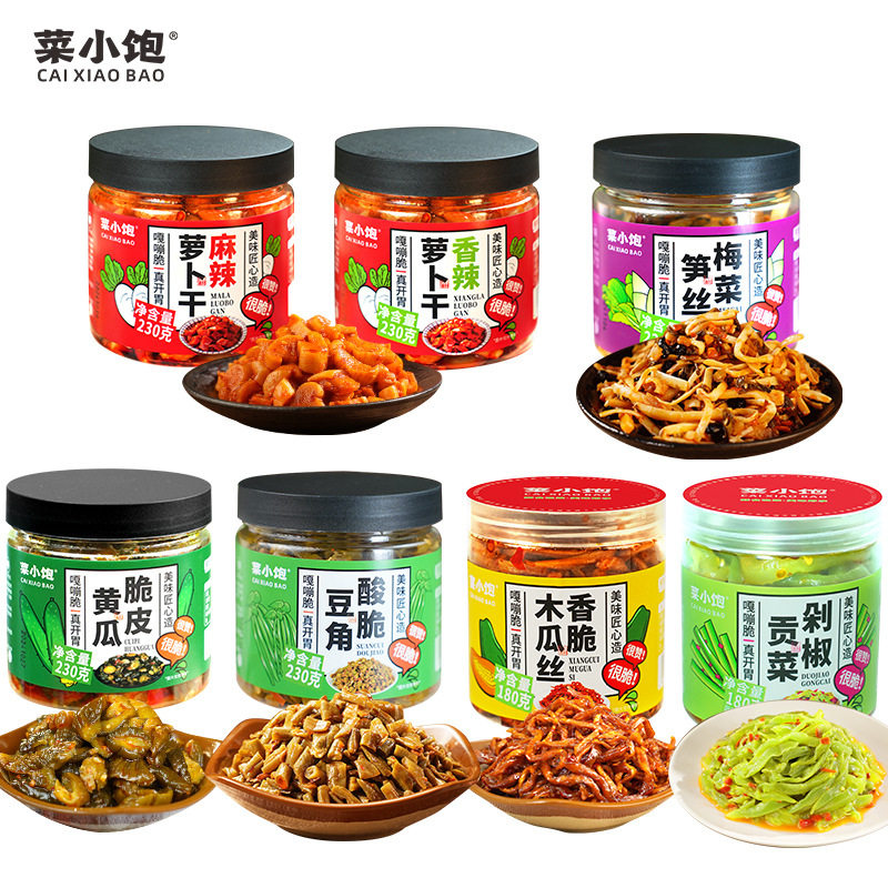 菜小饱萝卜干香辣麻辣脆爽高山