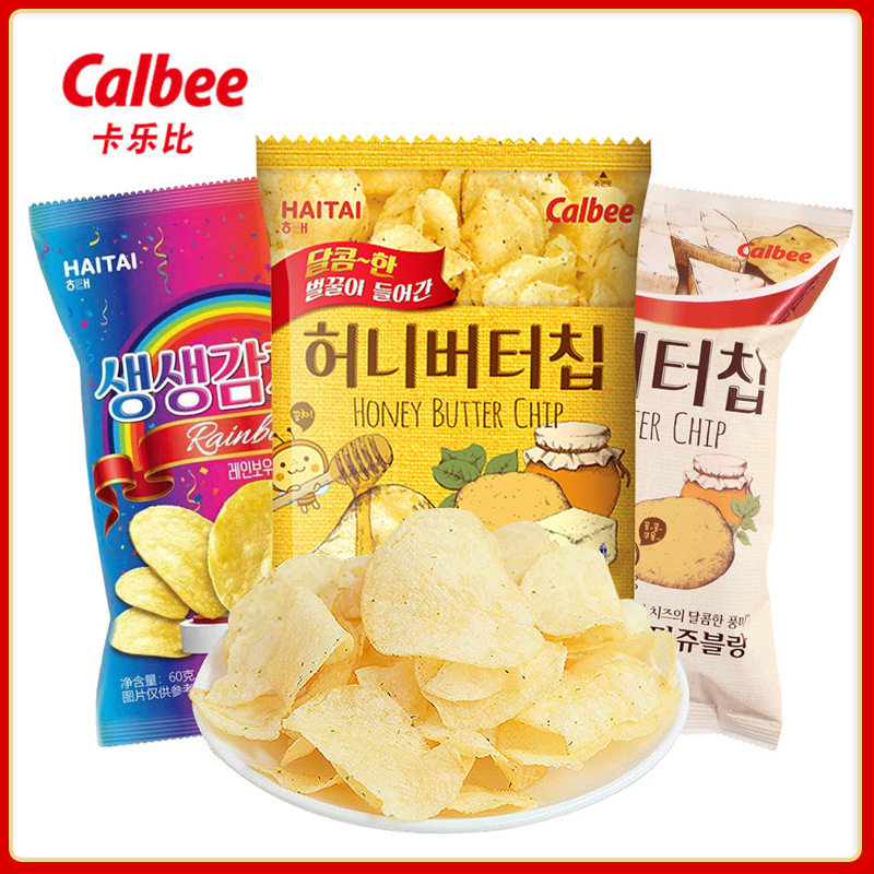 韩国进口海太蜂蜜黄油薯片60g