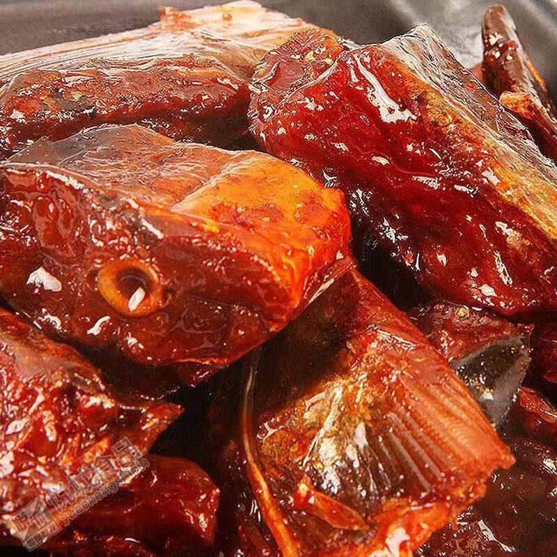 湖南特产香辣鱼尾爆辣鱼排网红食品休闲解馋即食小零食散装发