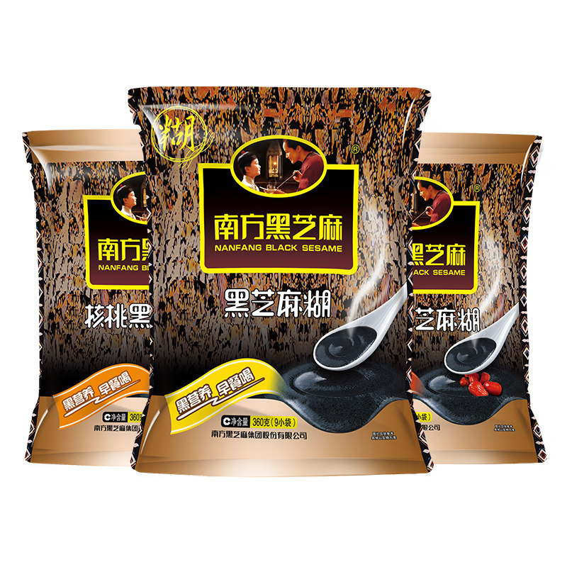 南方黑芝麻糊原味红枣核桃味即食