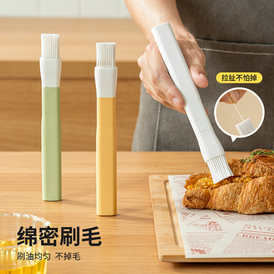 食品级硅胶油耐高温烧烤刷子烘焙专用刷油刷子烙饼婴儿辅食小刷子