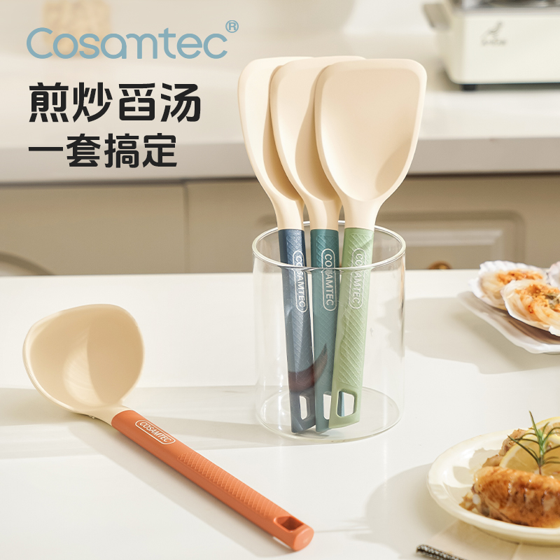 食品级硅胶小煎铲不粘锅专用铲子