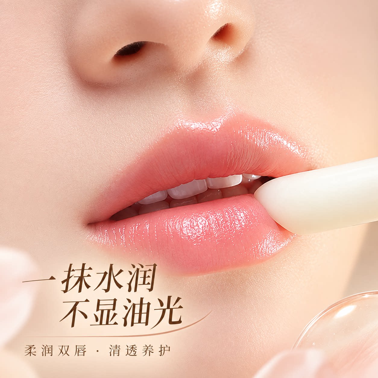 蜂蜜滋润唇膏女保湿补水防干裂无色男女可用护唇油天然口红打底前