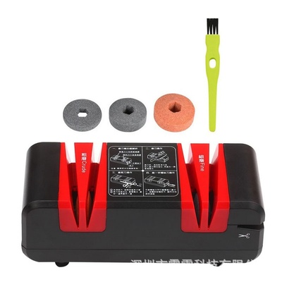 专业电动磨刀器厨房金刚石磨刀机多功能自动削刀机厨房刀磨床跨境