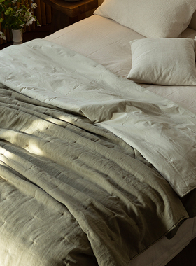 远山夏被 Refresh芮夫 亚麻空调被夏凉被夏季柔软透气2025新款