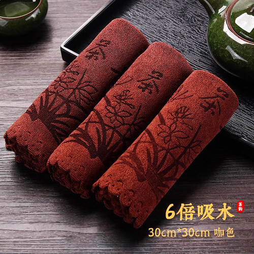 茶巾茶布抹布客厅专用型加厚吸水