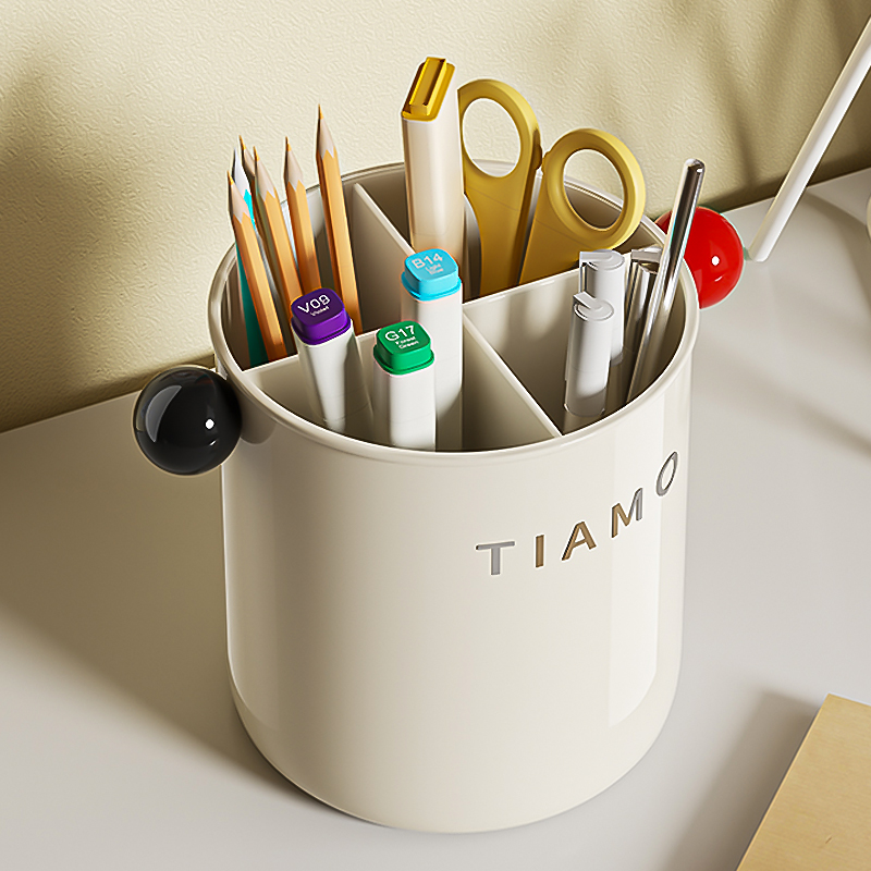 笔筒化妆刷桶大容量创意摆件