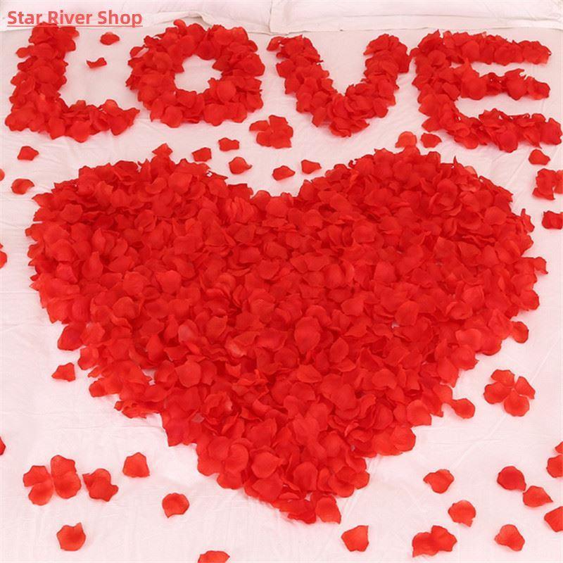 100/200/500/2000 Pieces Artificial Rose Petals Artificial