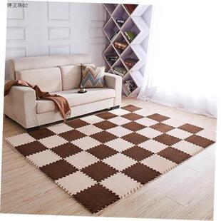 Suede carpet puzzle foam pad eva bedroom full home floor mat