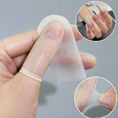 100PCS Disposable Latex Finger Cover Nail Art Finger