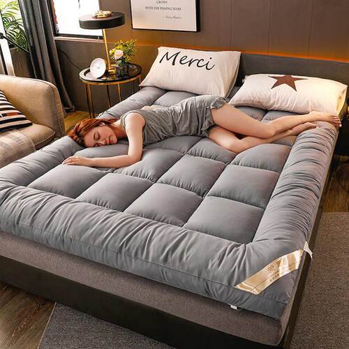 6-10cm soft bed mattress folding mattress topper pad床垫
