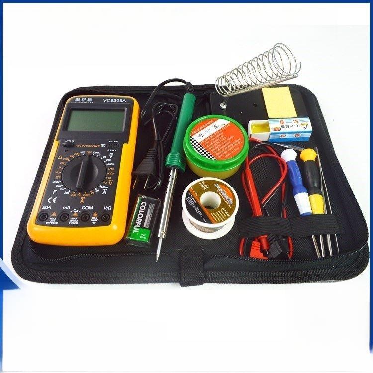 Household multimeter pens diital display with tool kit
