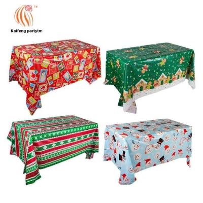 Party Christmas Halloween Thin Party Table Cloth Background