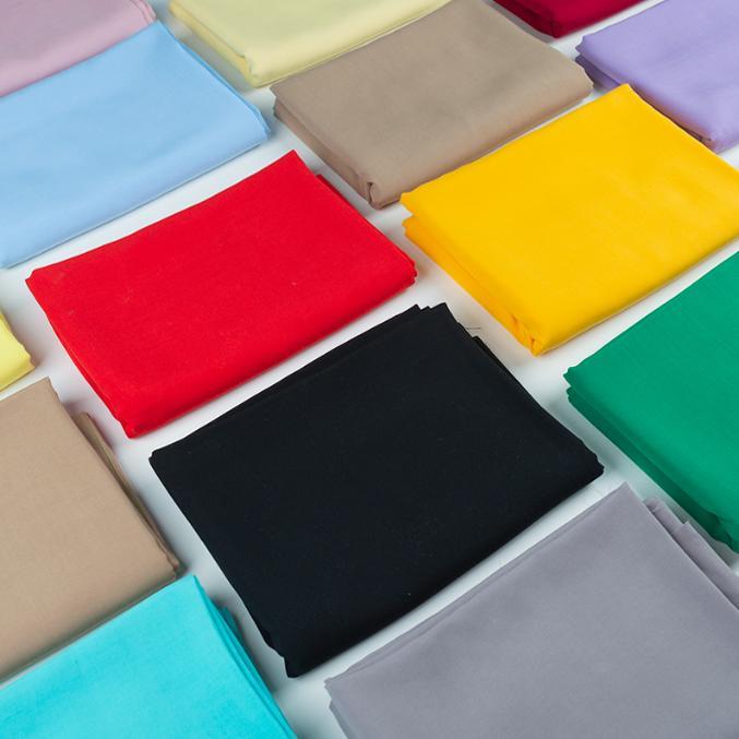 pure color of viscose fabric silk rayon black white cotton