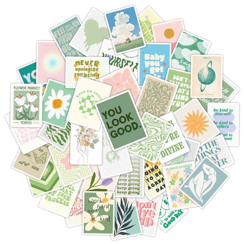 150Pcs Inspirational Quote Stickers Aesthetic Motivational