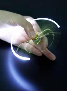 LED Spinning Pen Ball Pen Fidget Spinner Hand Top Light EDC